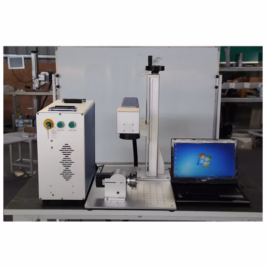 30W 50W 100W Desktop Messa a fuoco dinamica Jpt Mopa Fibra CO2 Laser UV Taglio gioielli Marcatura laser a colori Macchina stampante 3D