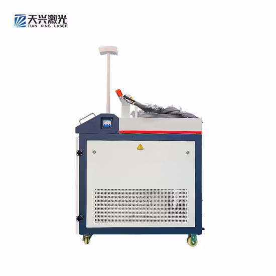 Pulitore laser 1000W 1500W 2000W Macchina per la pulizia laser portatile in fibra continua per la rimozione della ruggine dei metalli