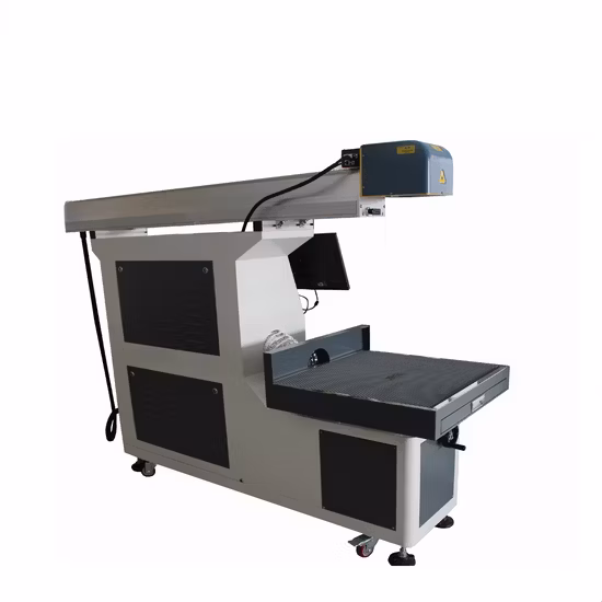 Macchina per marcatura laser CO2 Galvo con messa a fuoco dinamica 3D di grande formato Reci Laser Tube 100W con grande dimensione di lavoro 600 * 600mm