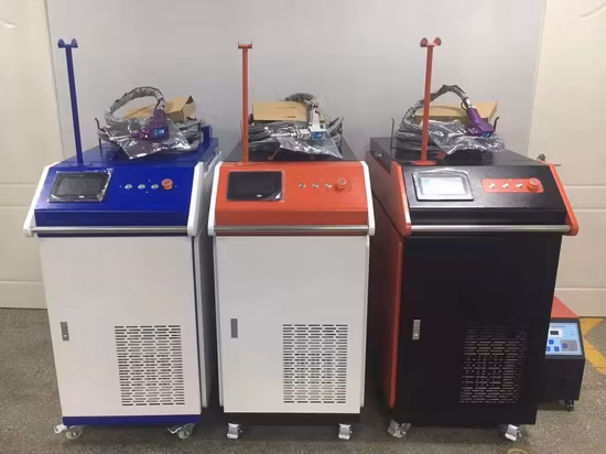 Macchina portatile per la pulizia della saldatura laser a fibra portatile per la rimozione della ruggine dei metalli 3 in 1