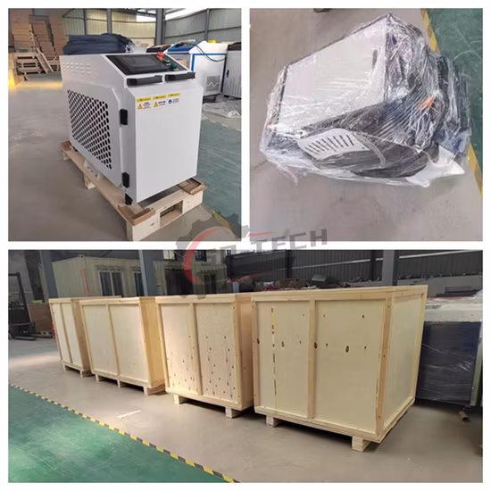 Rimozione della ruggine Macchina per la pulizia laser a fibra continua