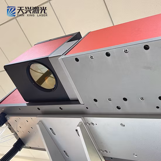 Incisore laser per macchina per marcatura laser a CO2 con messa a fuoco dinamica 3D ad alta velocità con piano di lavoro in alluminio a nido d'ape