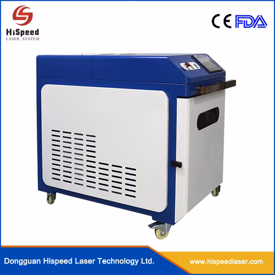 Prezzo della macchina per la pulizia laser a fibra portatile 1000W/Rimozione continua della ruggine della macchina per la pulizia laser 1000W